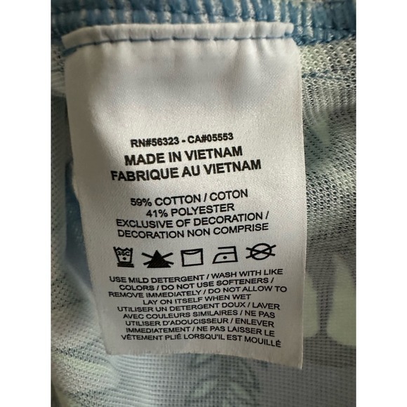 NIKE The Nike Polo Dri-Fit Tropical Floral Cropped Loose Fit Top - Large - Picture 5 of 5